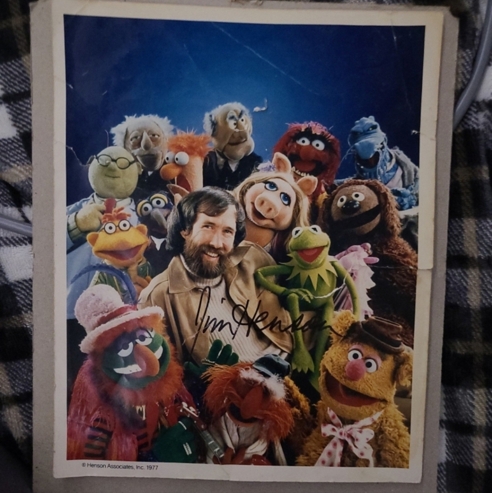 Vintage Muppets Signed Photo